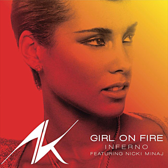 Alicia Keys - Girl on Fire piano sheet music